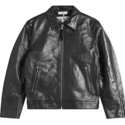 Nudie Jeans Co Eddy Rider Leather Jacket