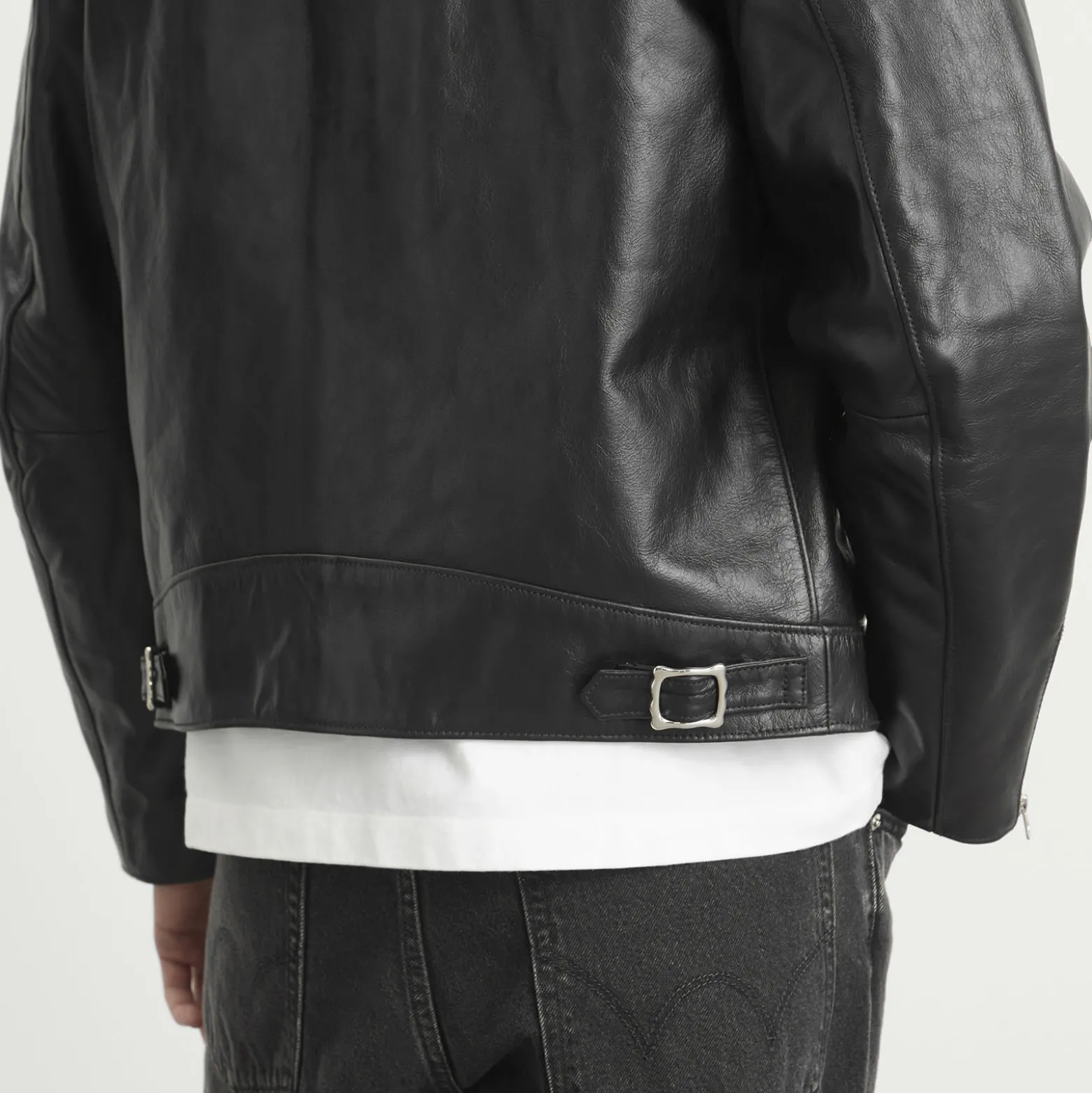 Nudie Jeans Co Eddy Rider Leather Jacket