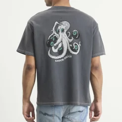 Nudie Jeans Co Koffe Knock-Topus T-Shirt
