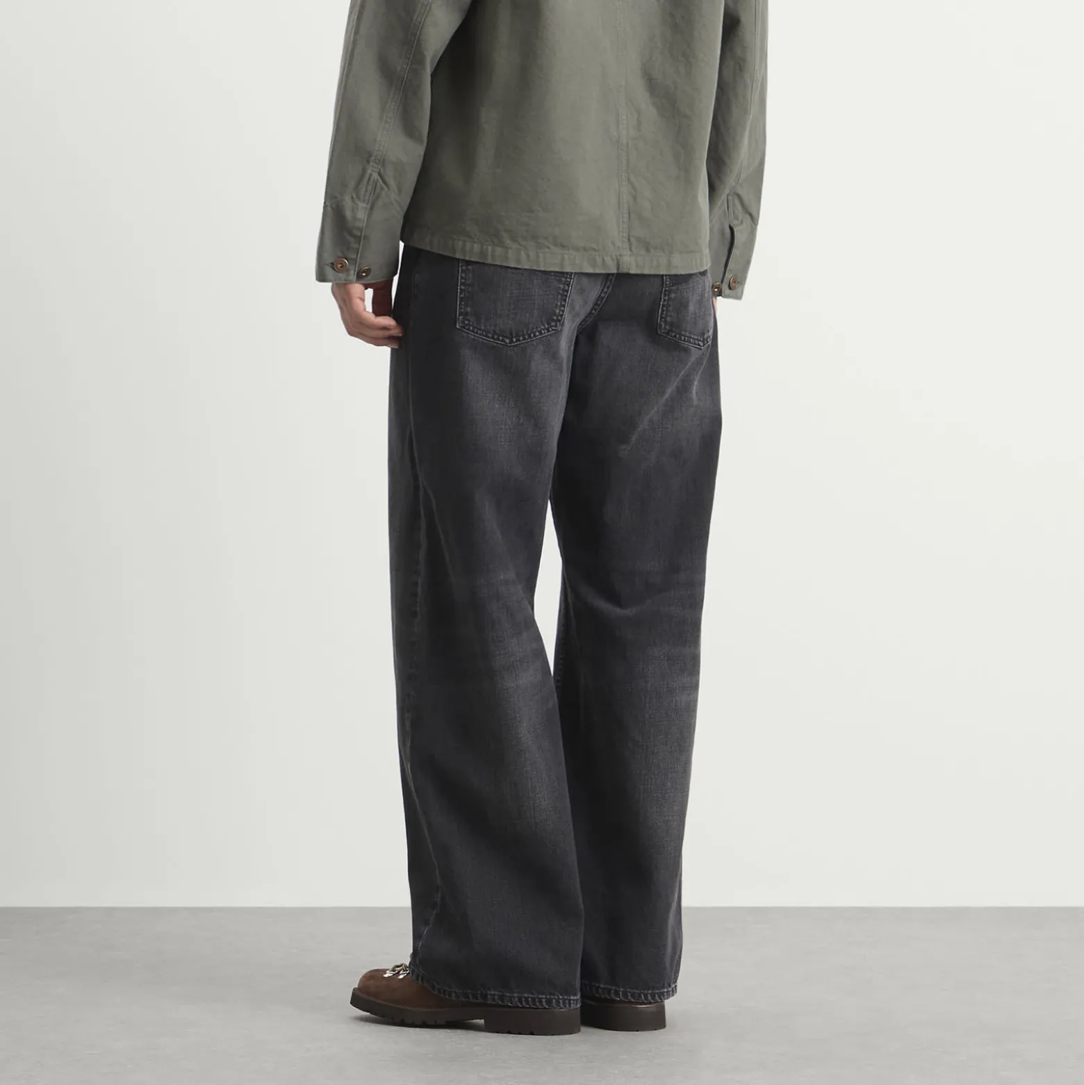 Nudie Jeans Co Loud Larry Wide Leg Jeans