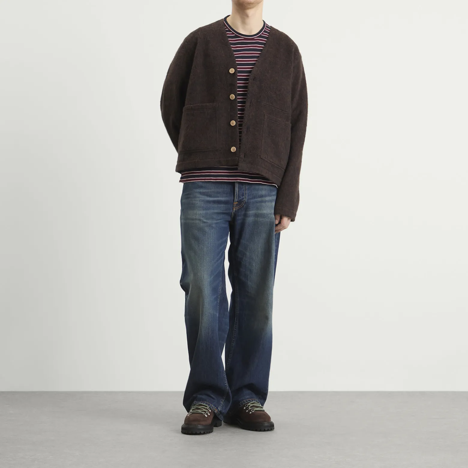 Nudie Jeans Co Loud Larry Wide Leg Jeans