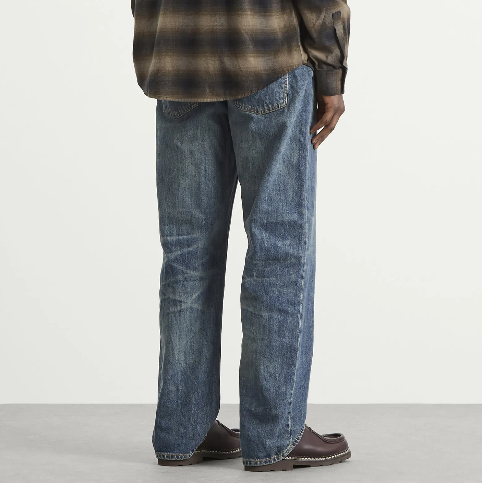 Nudie Jeans Co Tuff Tony Wide Leg Jeans