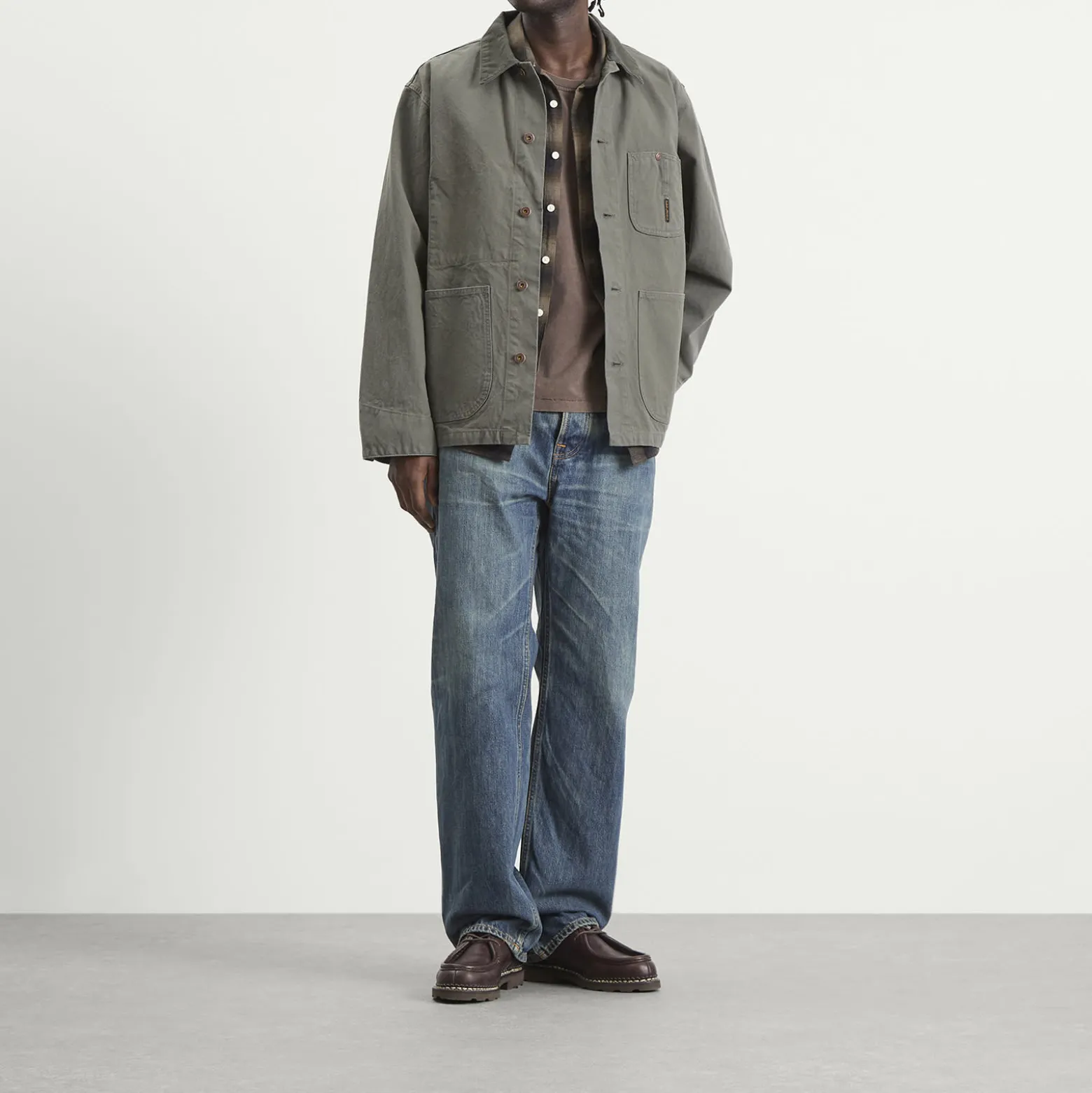 Nudie Jeans Co Tuff Tony Wide Leg Jeans