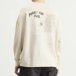 Our Legacy Angry Fan Mail Slack Sweatshirt