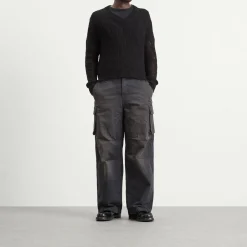 Our Legacy Linen Slow V-Neck Jumper