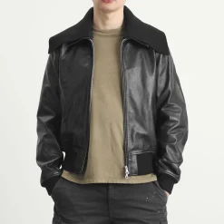 Our Legacy Pharos Leather Bomber