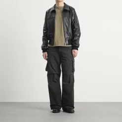 Our Legacy Pharos Leather Bomber