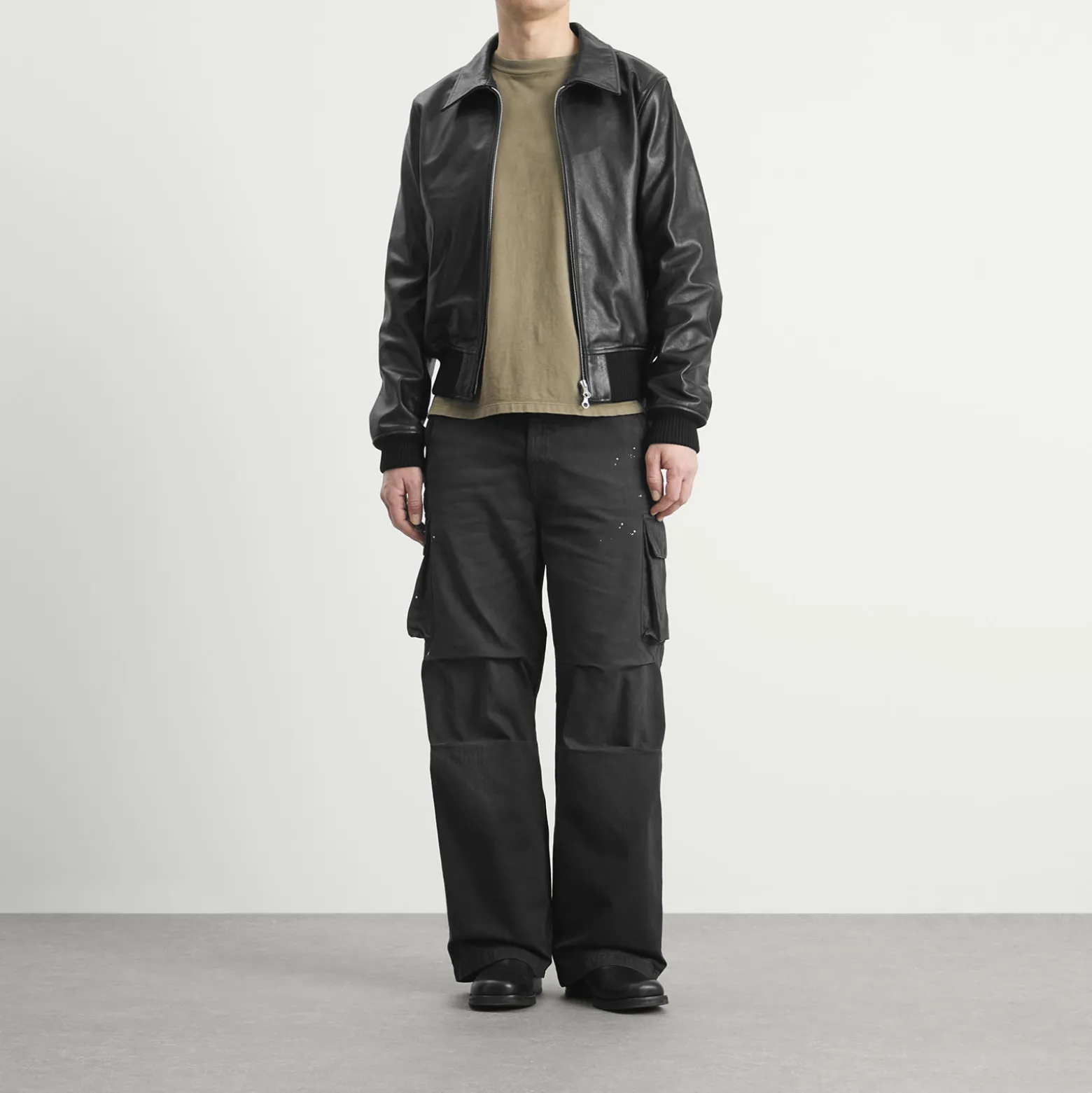 Our Legacy Pharos Leather Bomber
