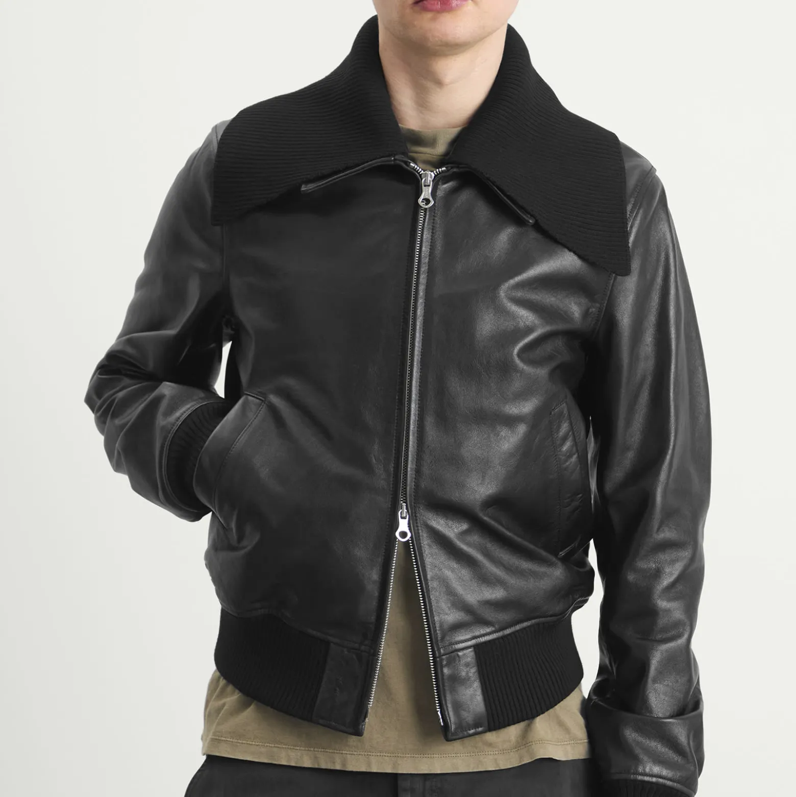 Our Legacy Pharos Leather Bomber