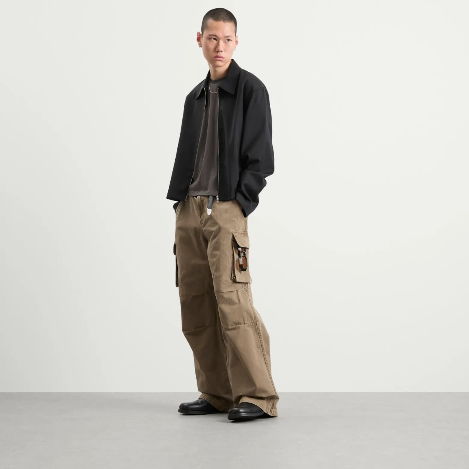 Our Legacy Wool Mini Zip Jacket