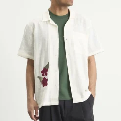 Palmes Ramus Camp-Collar Shirt