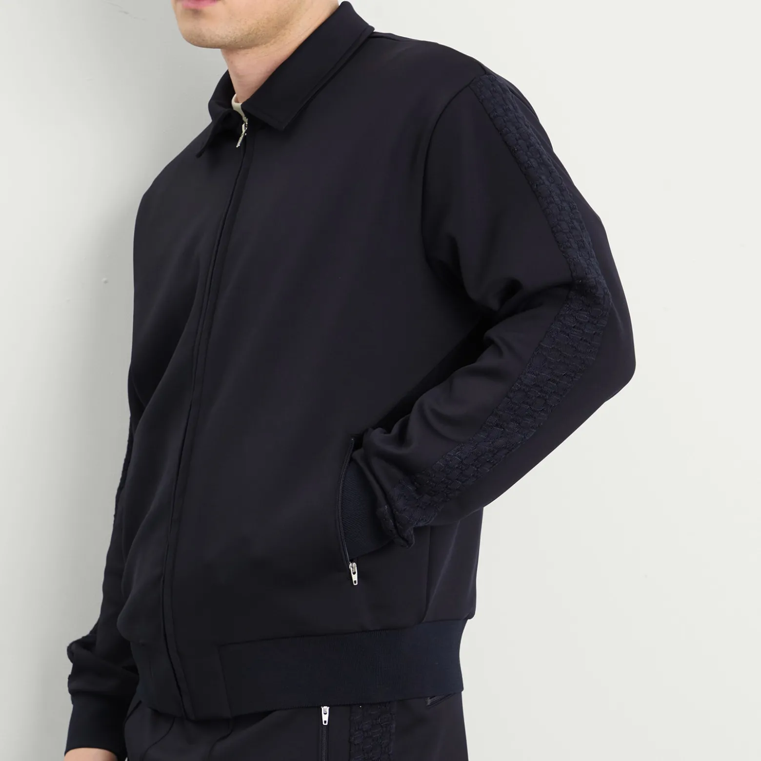 Palmes Tricot Track Jacket