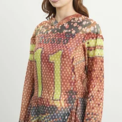 Paolina Russo Long Sleeve Short Dress