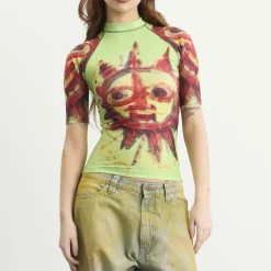 Paolina Russo Short Sleeve Rash Guard