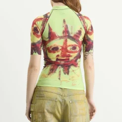 Paolina Russo Short Sleeve Rash Guard