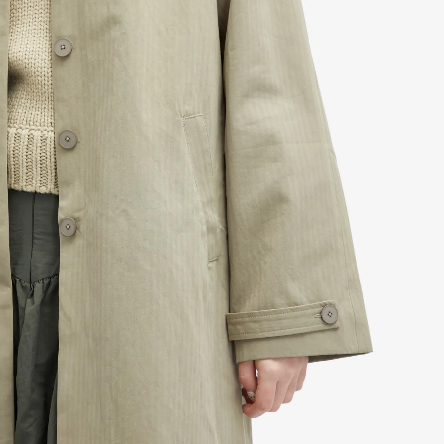 Peachy Den Cheri Mac Coat
