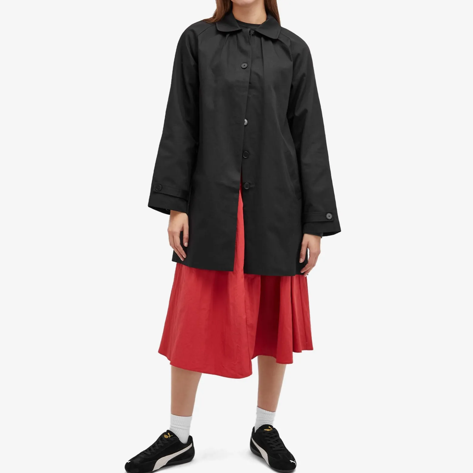 Peachy Den Cheri Mac Coat