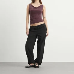 Peachy Den Kylie Cupro Top