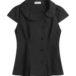 Peachy Den Missy Asymmetric Blouse