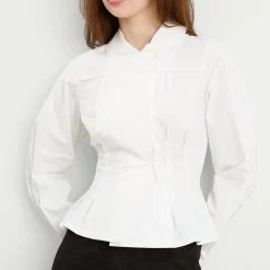Peachy Den Missy Long Sleeve Blouse