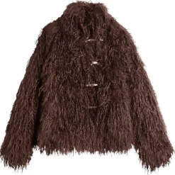 Peachy Den Patti Faux Fur Coat