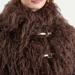 Peachy Den Patti Faux Fur Coat