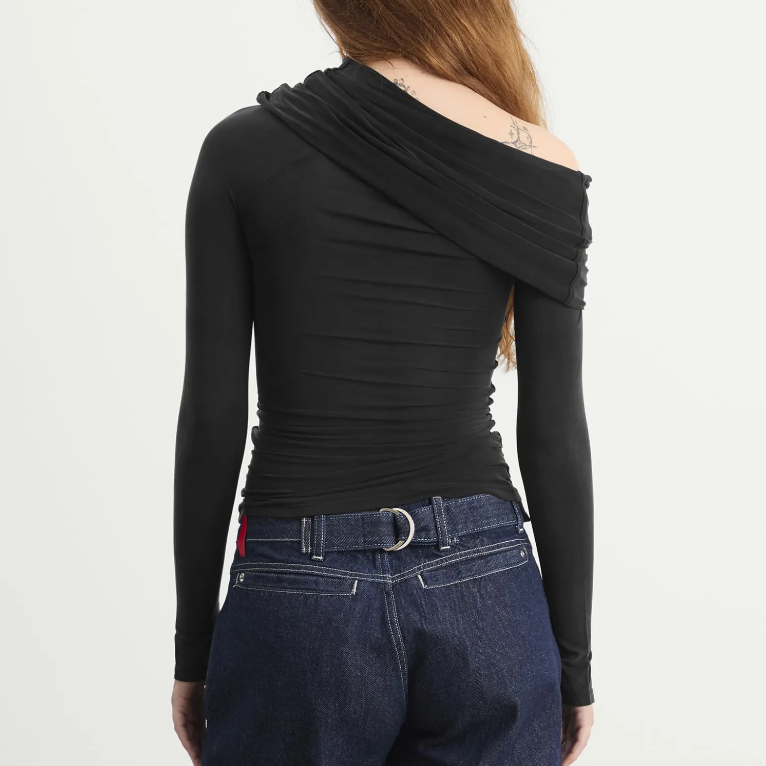 Peachy Den The Kylie Cold Shoulder Top