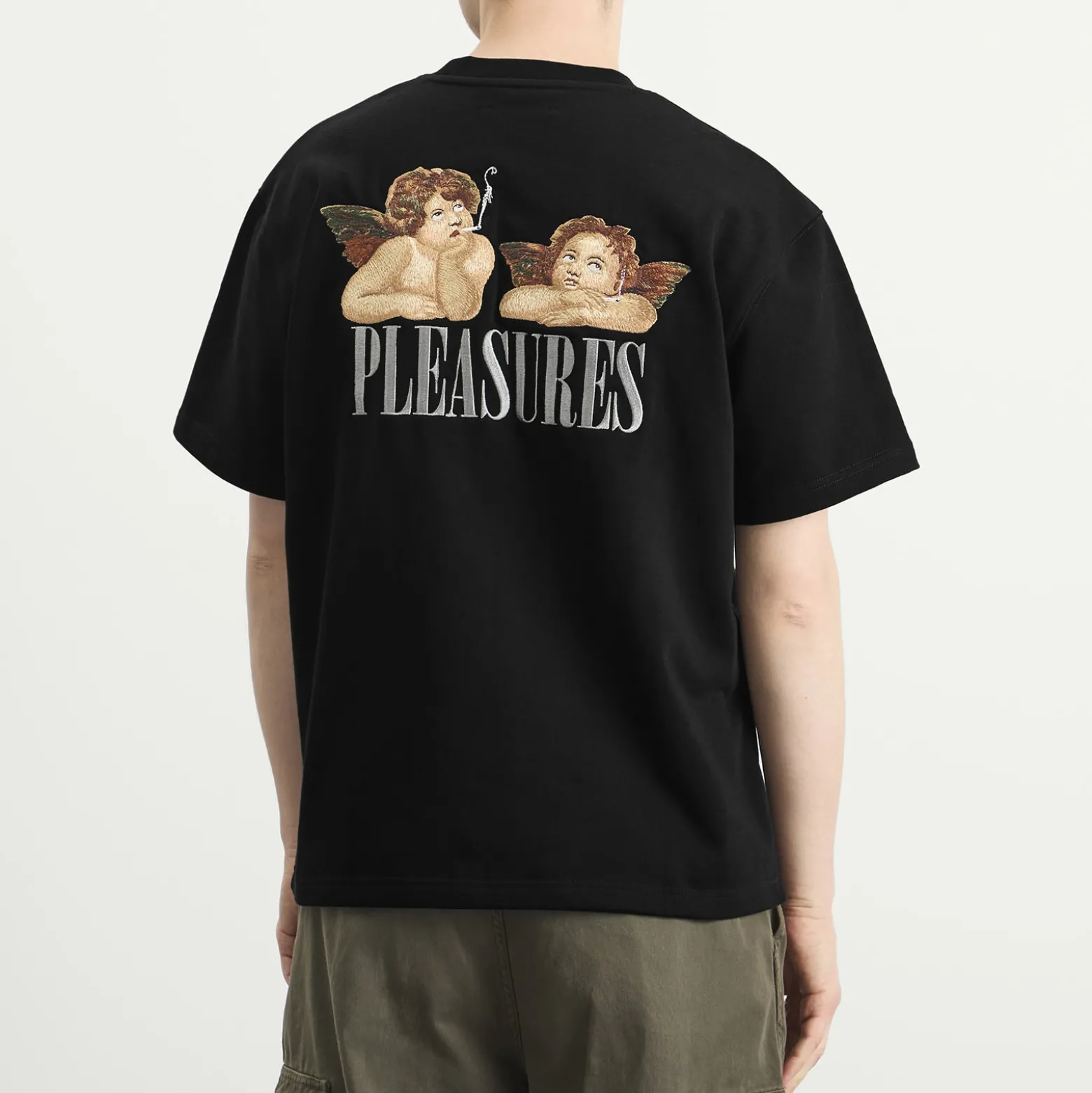 Pleasures Dynamic Emboirdery T-Shirt