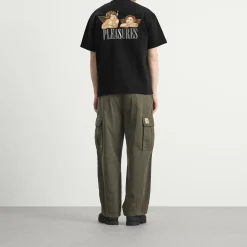 Pleasures Dynamic Emboirdery T-Shirt