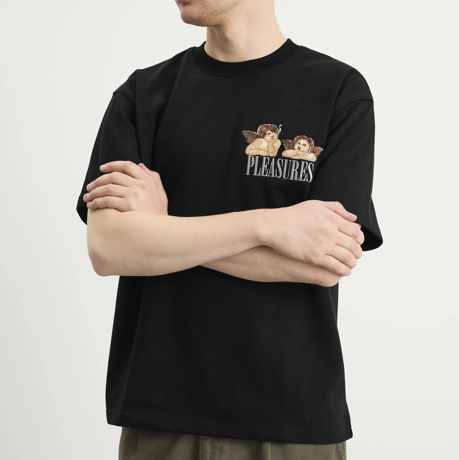 Pleasures Dynamic Emboirdery T-Shirt