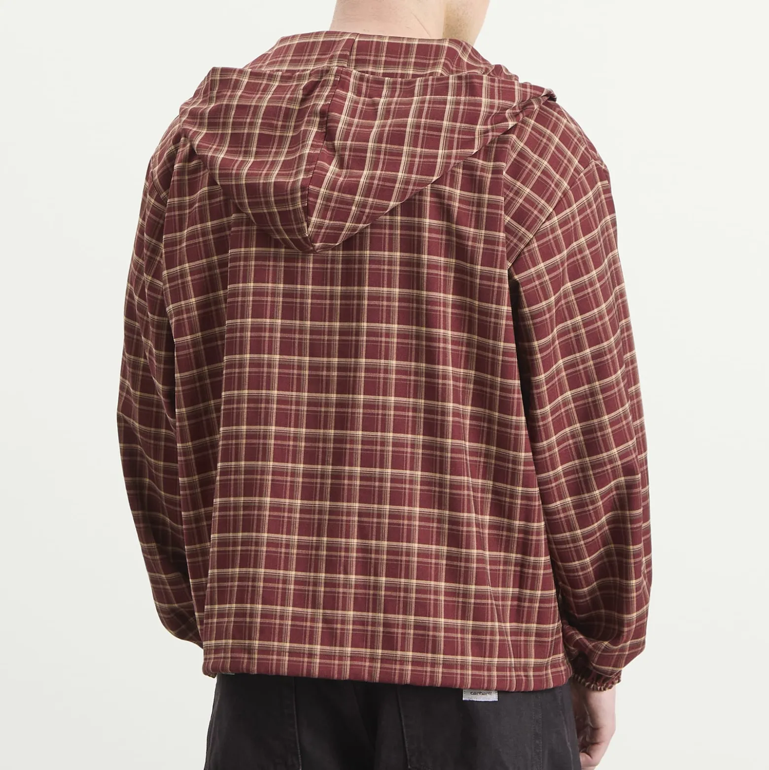 Pleasures Mallard Plaid Zip Hoodie