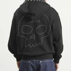 Pleasures x Zero Dane Studded Hoodie