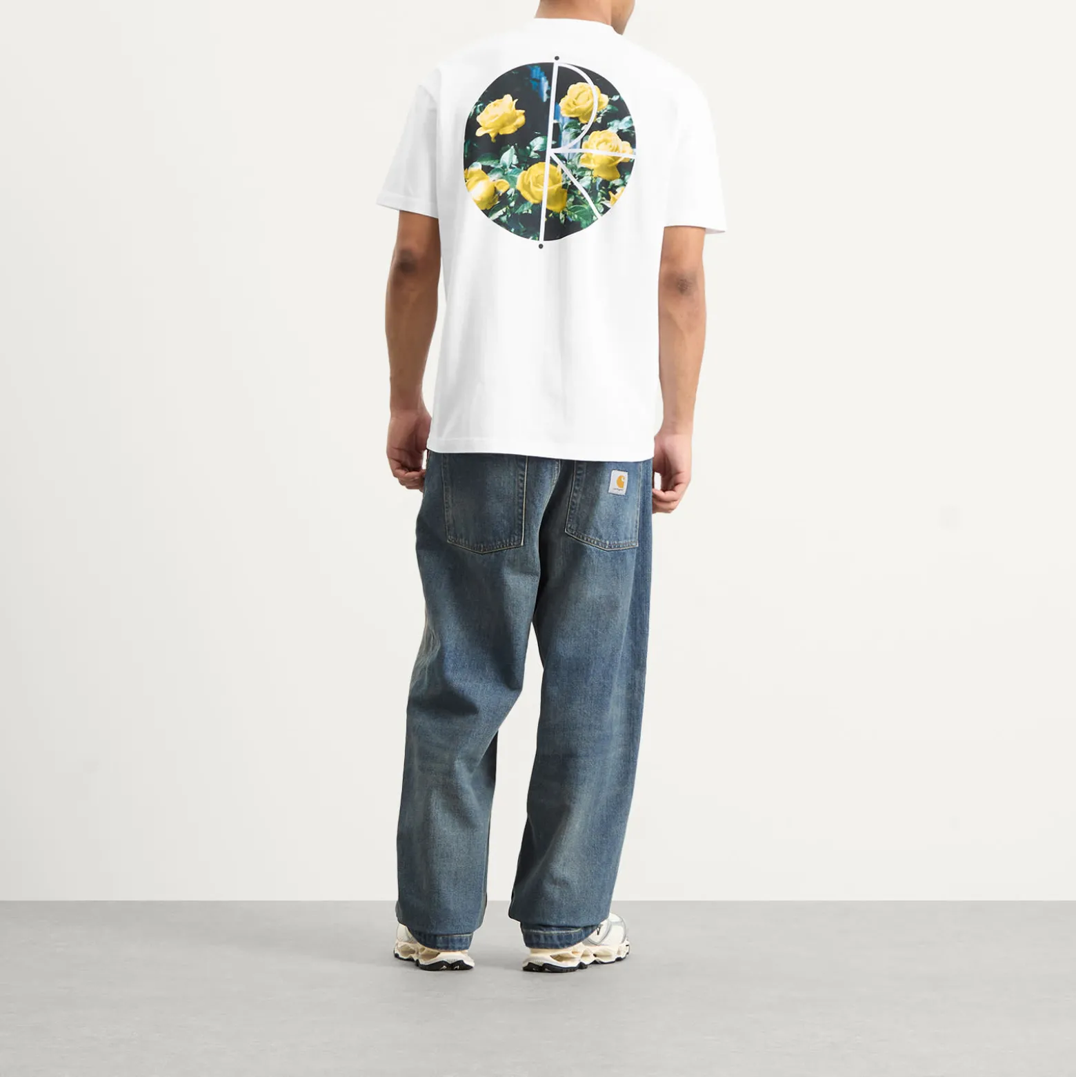 Polar Skate Co. Martas Roses Fill Logo T-Shirt