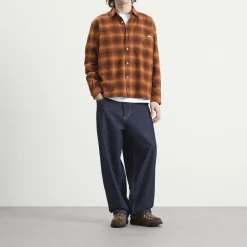 Polar Skate Co. Shadow Check Mitchell Shirt