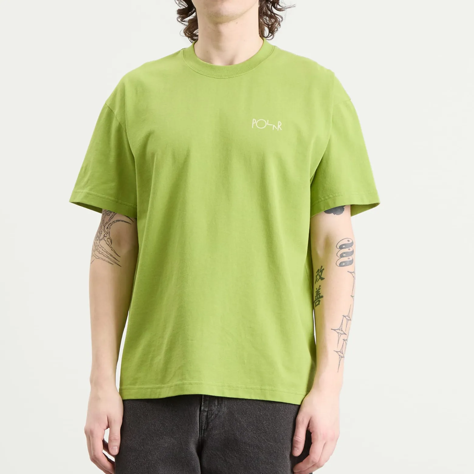 Polar Skate Co. Stroke Logo Contrast T-Shirt