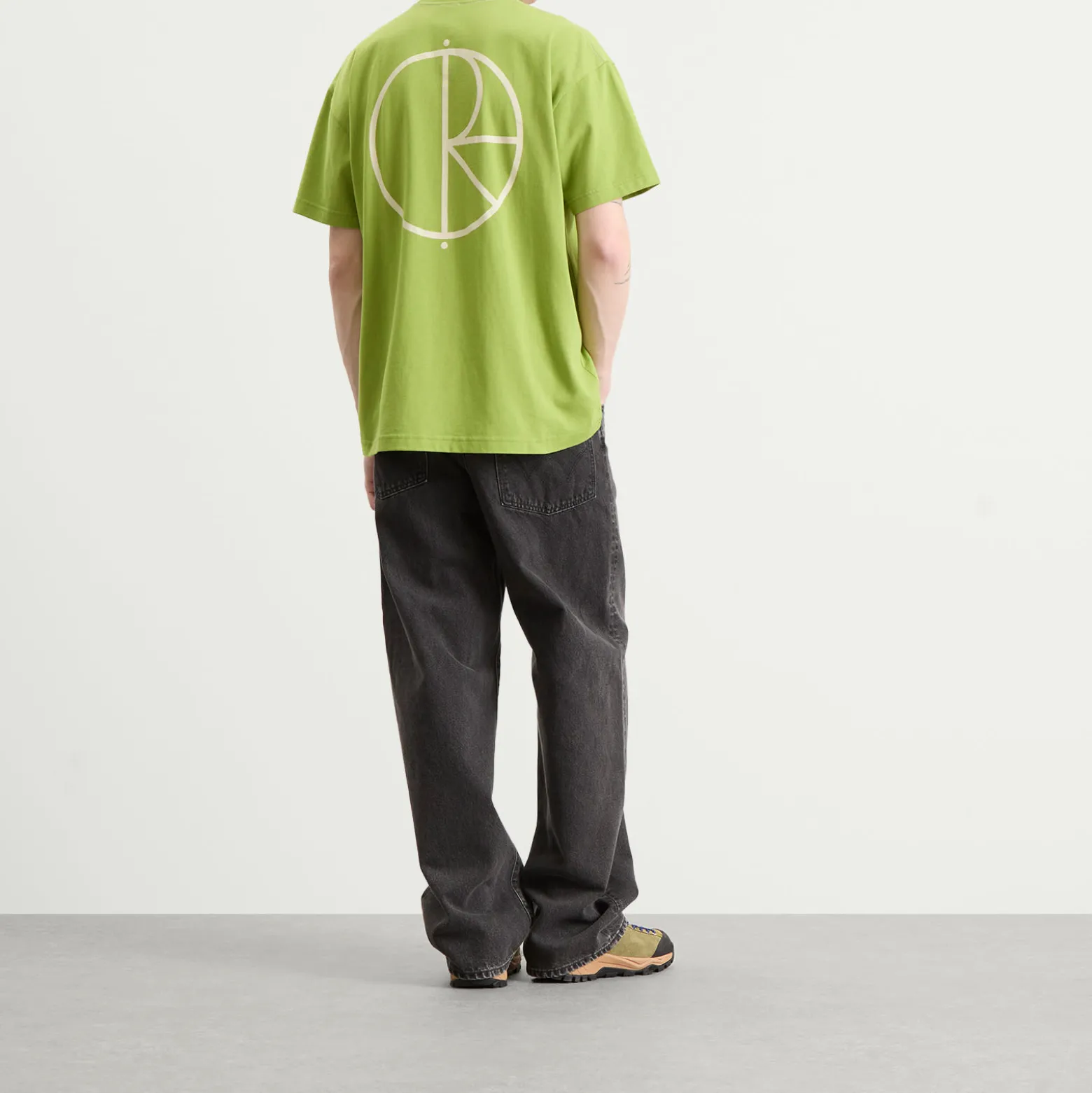 Polar Skate Co. Stroke Logo Contrast T-Shirt