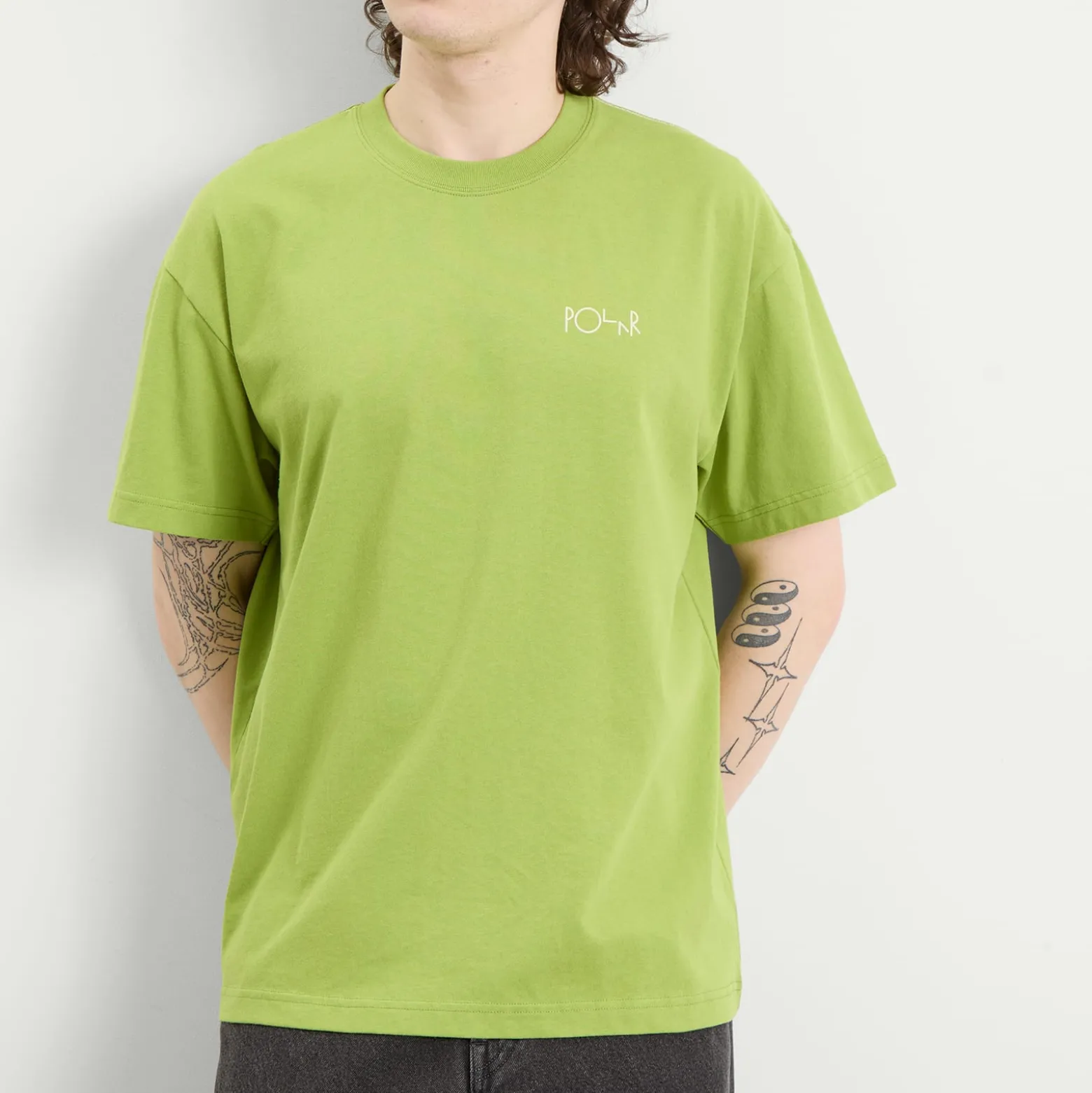 Polar Skate Co. Stroke Logo Contrast T-Shirt
