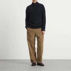 Polo Ralph Lauren Cable Knit Half Zip Jumper