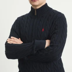 Polo Ralph Lauren Cable Knit Half Zip Jumper