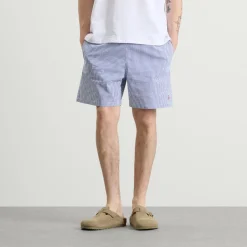 Polo Ralph Lauren Seersucker Stripe Traveler Swim Shorts