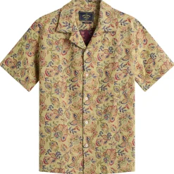 Portuguese Flannel Tapestry Flowers Vacation Shirt