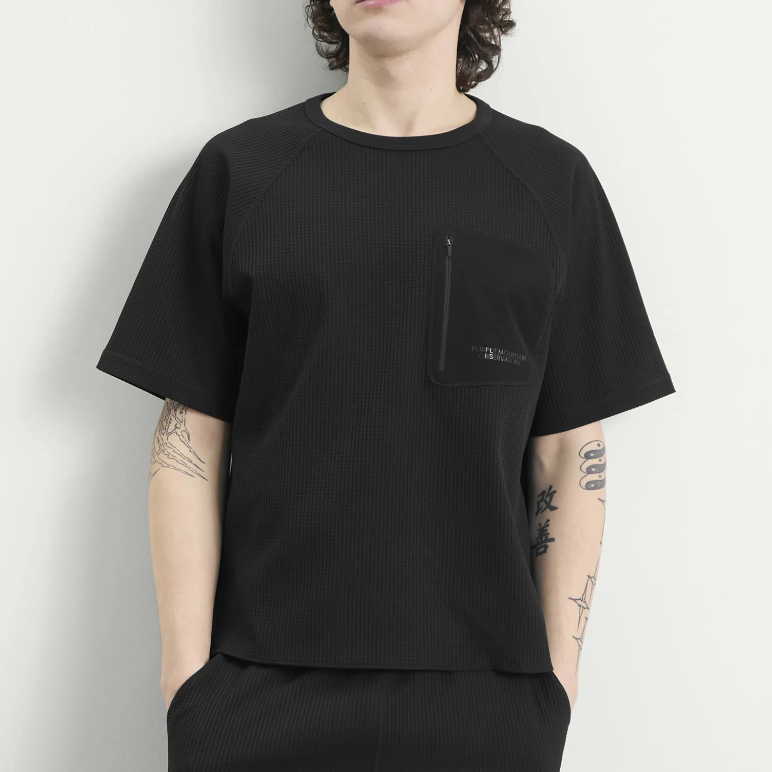 Purple Mountain Observatory Waffle T-Shirt