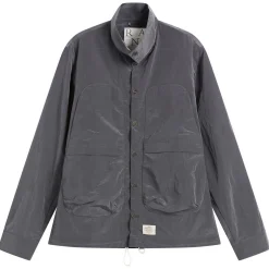 Ranra Epitome Shiny Nylon Overshirt