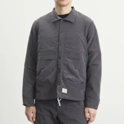 Ranra Epitome Shiny Nylon Overshirt