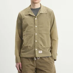 Ranra Epitome Shiny Nylon Overshirt