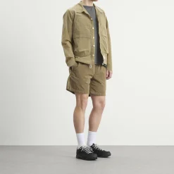 Ranra Epitome Shiny Nylon Overshirt