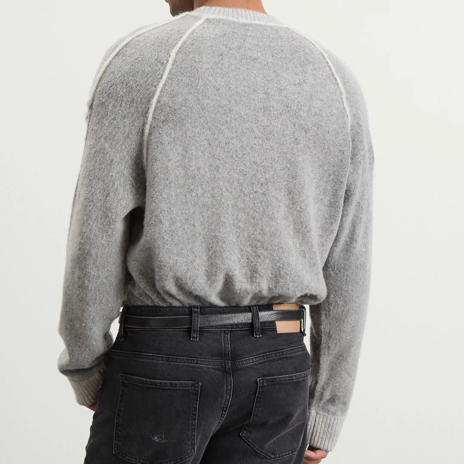 Represent Lightweight Alpaca Knit Jumper