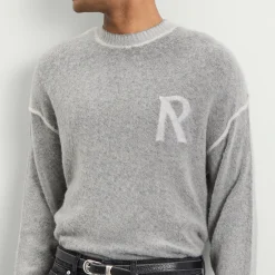 Represent Lightweight Alpaca Knit Jumper