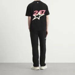 Represent Team 247 Star Print Oversized T-Shirt