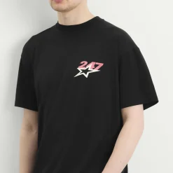 Represent Team 247 Star Print Oversized T-Shirt